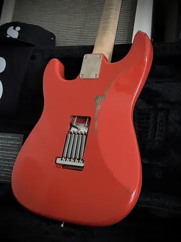 Suwak Fiesta Red Relic S-Style Gilmour Mod (2026, Neuware) Foto 11
