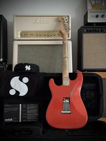 Suwak Fiesta Red Relic S-Style Gilmour Mod (2026, Neuware) Foto 13