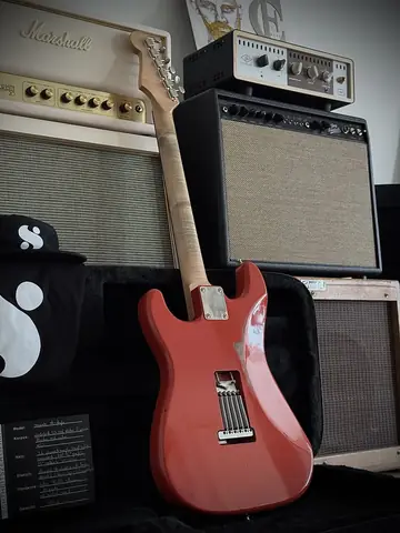 Suwak Fiesta Red Relic S-Style Gilmour Mod (2026, Neuware) Foto 14