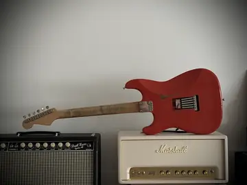 Suwak Fiesta Red Relic S-Style Gilmour Mod (2026, Neuware) Foto 24