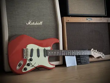 Suwak Fiesta Red Relic S-Style Gilmour Mod (2026, Neuware) Foto 25