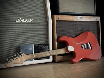 Suwak Fiesta Red Relic S-Style Gilmour Mod (2026, Neuware) Foto 30