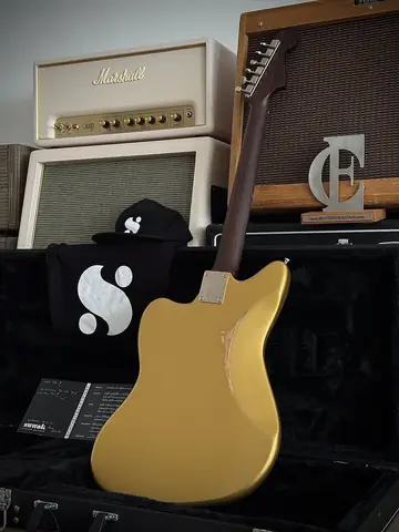 Suwak Relic Gold Jazzmaster Ede Custom (2025, new) Photo 12