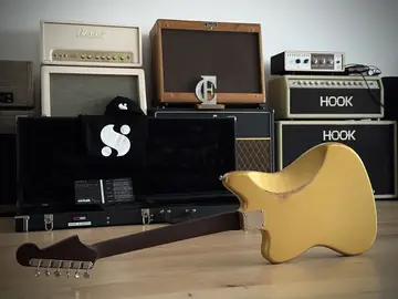Suwak Relic Gold Jazzmaster Ede Custom (2025, new) Photo 25