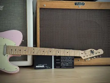 Suwak Shell Pink Relic Reverse Headstock Tele (2026, Demo) Foto 4