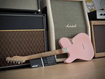 Suwak Shell Pink Relic Reverse Headstock Tele (2026, Demo) Foto 5