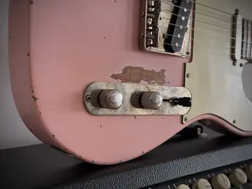 Suwak Shell Pink Relic Reverse Headstock Tele (2026, Demo) Foto 16