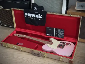 Suwak Shell Pink Relic Reverse Headstock Tele (2026, Demo) Foto 17