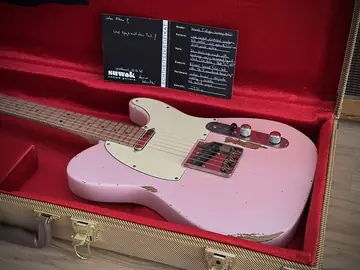 Suwak Shell Pink Relic Reverse Headstock Tele (2026, Demo) Foto 18