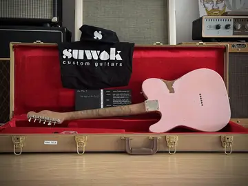 Suwak Shell Pink Relic Reverse Headstock Tele (2026, Demo) Foto 20