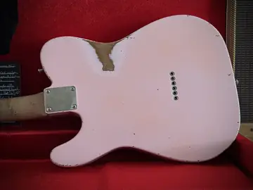 Suwak Shell Pink Relic Reverse Headstock Tele (2026, Demo) Foto 21