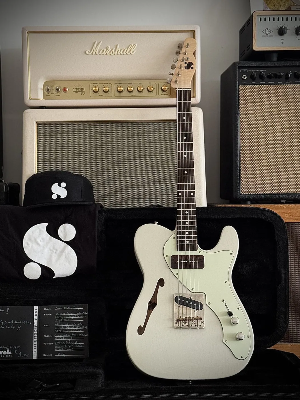 Suwak Thinline Ash T-Style Relic White Nitro (2026, Neuware)
