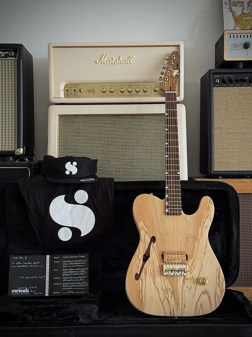 Suwak Thinline Natural Esquire 'Jr' (2026, Neuware)